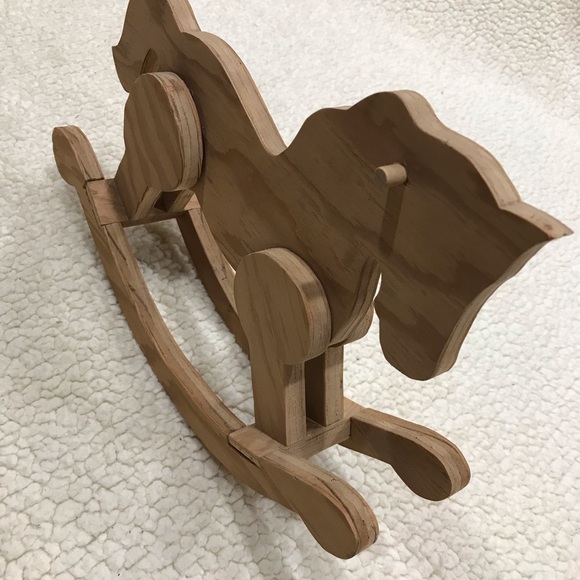 Handmade Wooden Rocking Horse
Not Stained - can be stained painted or decorated - Picture 10 of 11